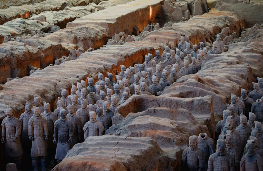 Terracotta army in Beijing