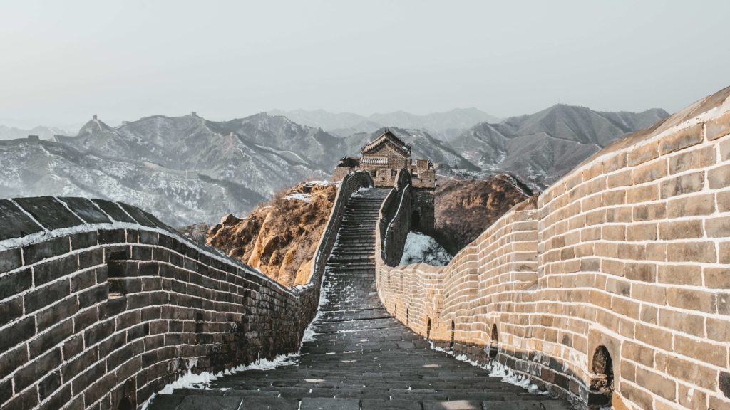 Travelling to the Great Wall in China