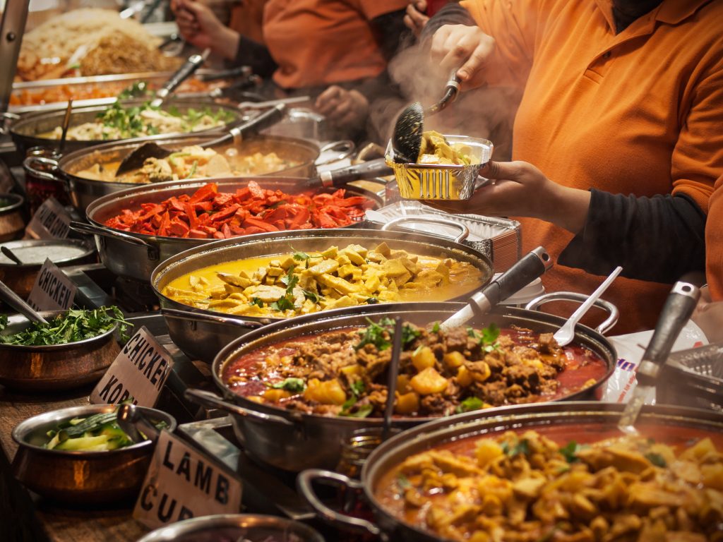 Enjoy Indian delicacies at London's food markets