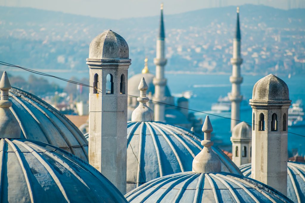 Soak up the culture of the Islamic Ottoman Empire and visit the iconic Blue Mosque