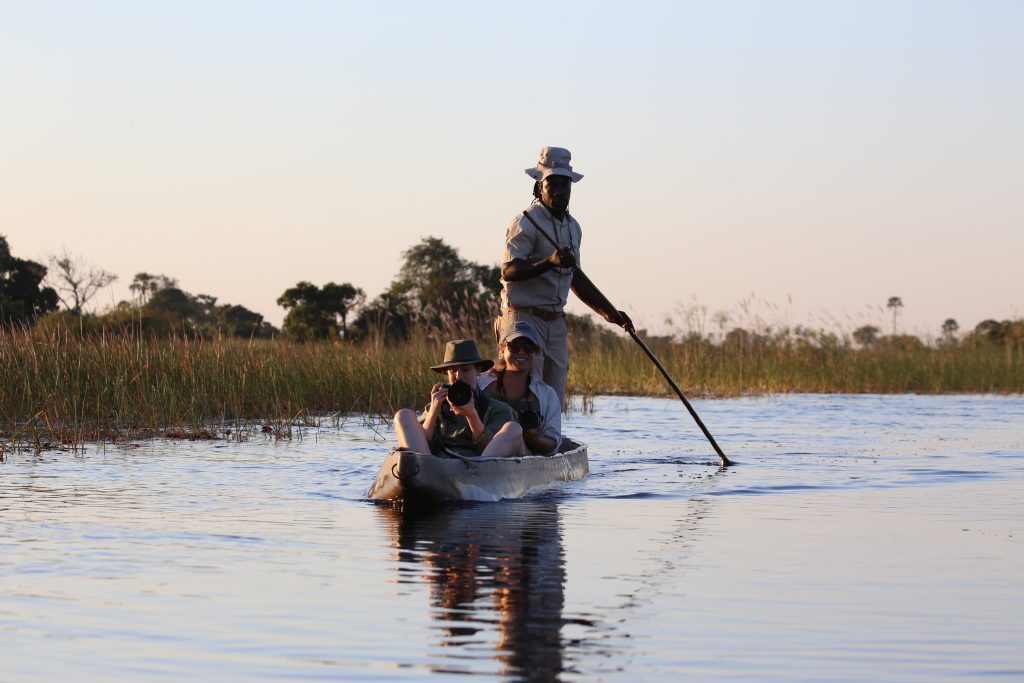Botswana Mokoro Ride in Chobe River