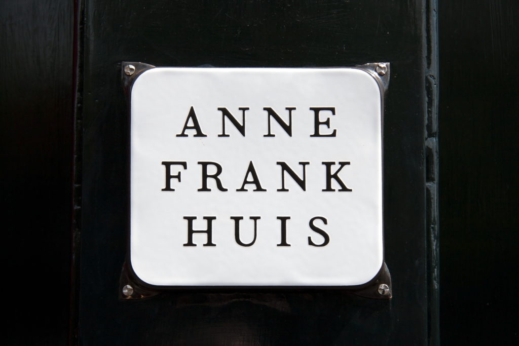 Anne Frank is one of Amsterdam's most well known former residents