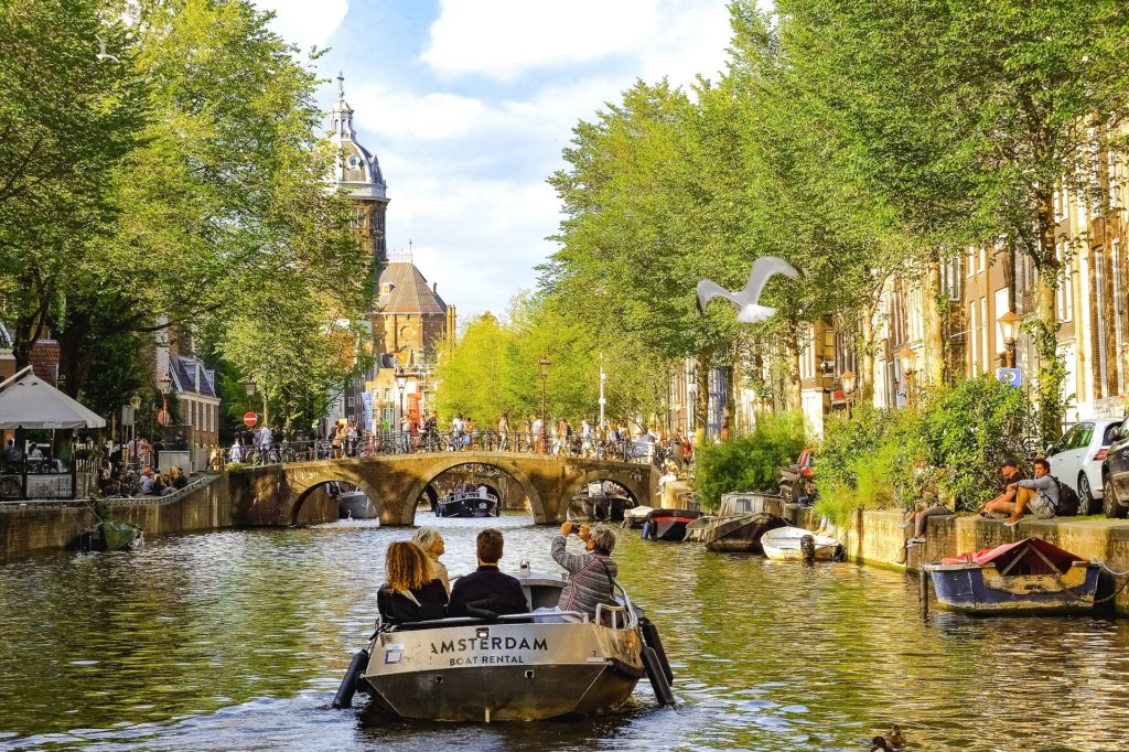 A canal cruise is a must while visiting Amsterdam