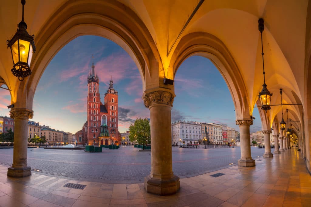 Experience the charming sights of Krakow's Old Town