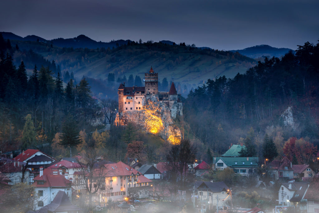 Visit Dracula's castle, also known as Bran Castle