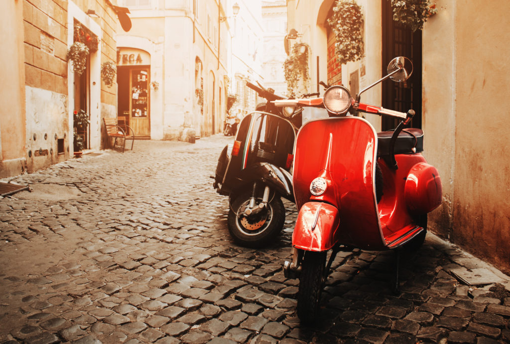 Join a Vespa Tour in Rome, Italy