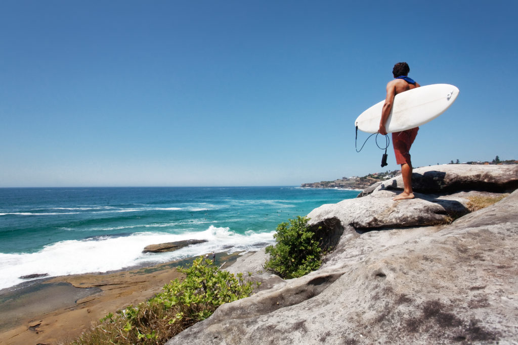 Awaken the surfer within you during an introductory surf lesson at Bondi Beach