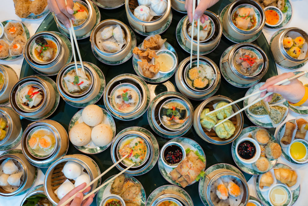 Arguably Hong Kong's most famous culinary export, dim sum translates from Cantonese as "touch the heart" and few food traditions are as iconic