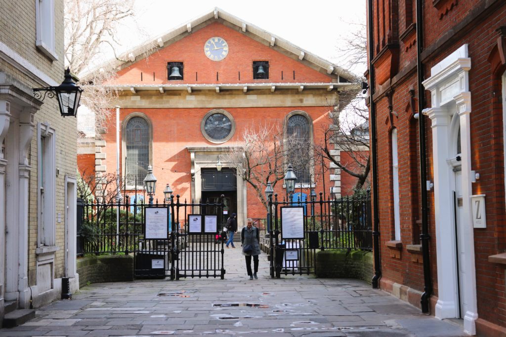 Calming escape in in Covent Garden, where you will find tranquil interiors and peaceful courtyards