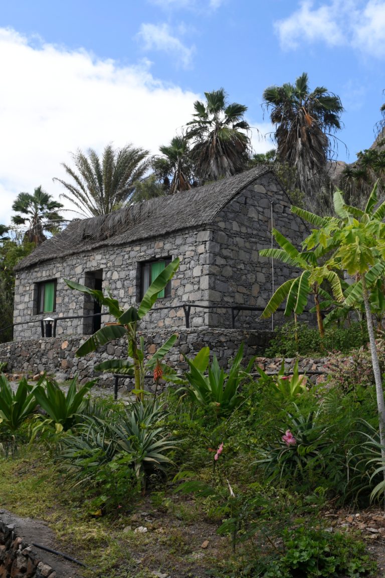 A house in the jungle on Cape Verde.