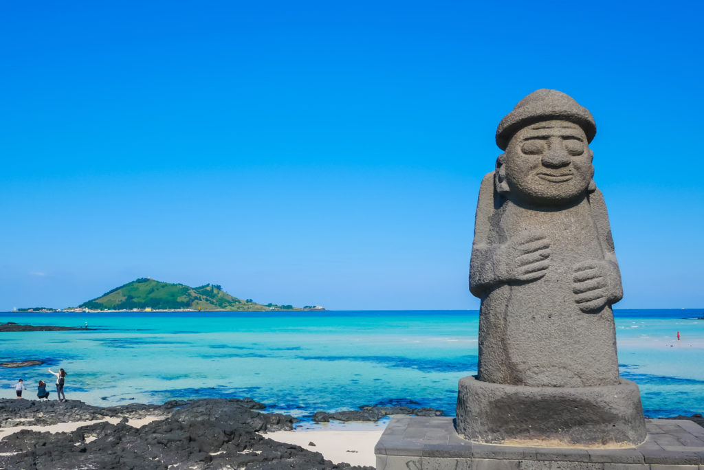 Jeju Island boasts volcanic landscapes and stunning coastal beauty