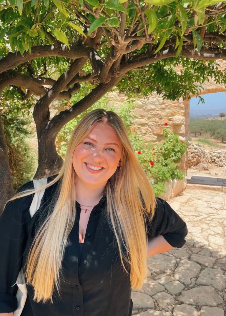Nicola Mueller in Crete Greece