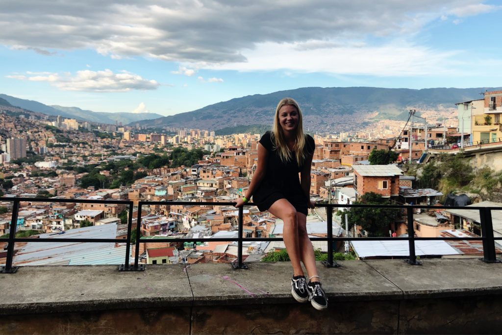 Nicola Mueller in Medellin Columbia
