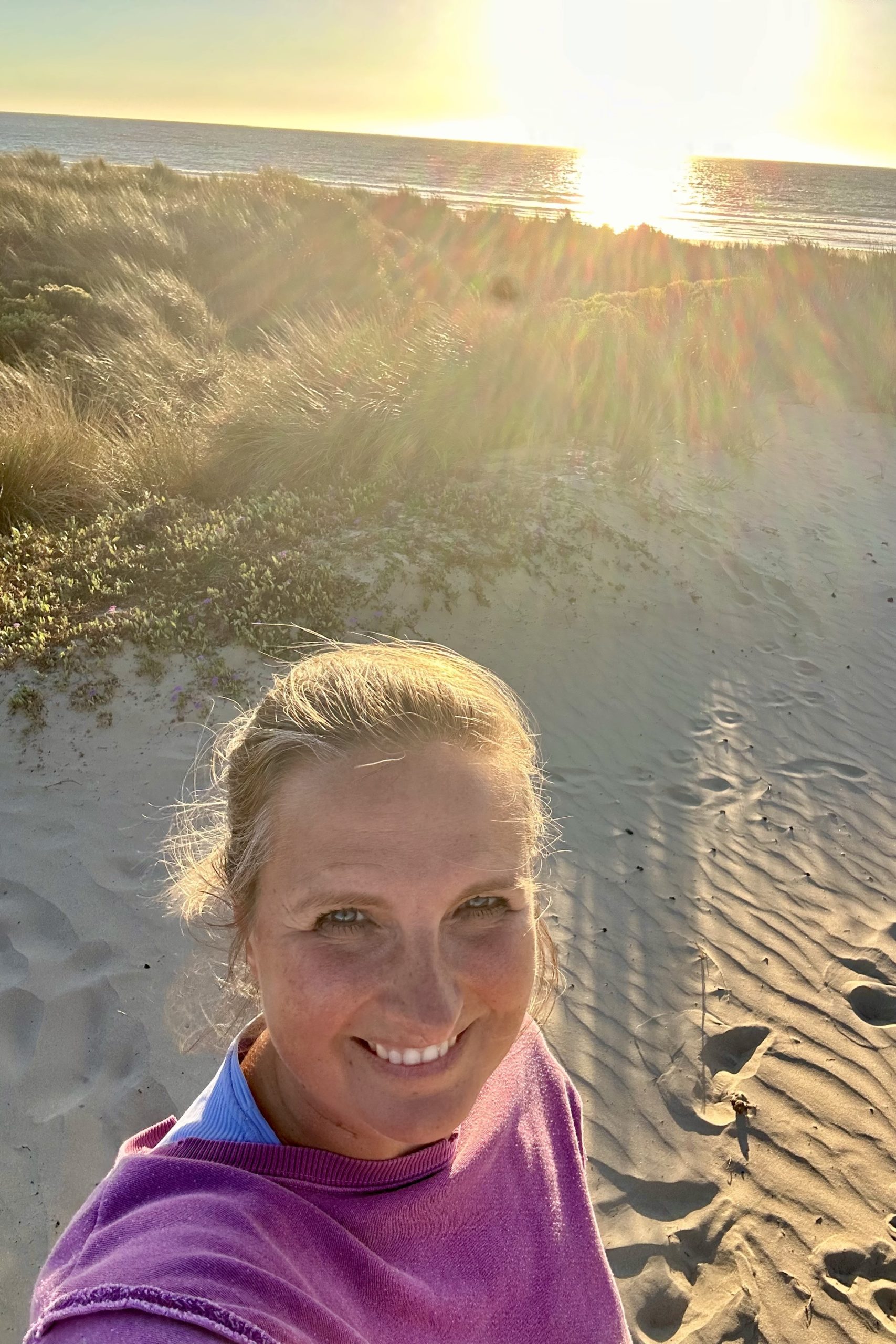 Debora Faber Cosa Team Member at the beach